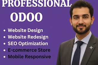 develop, customize, fix and deploy odoo erp website