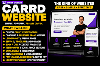 design carrd website carrd co and carrd landing page design portfolio