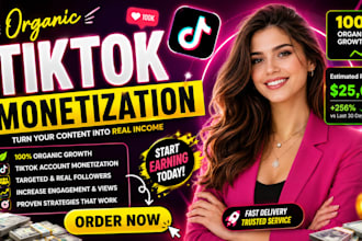 do tiktok marketing and organic promotion for follower growth