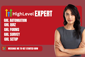 gohighlevel quiz ghl forms ghl survey ghl automations ghl setup