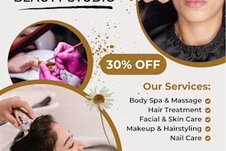 design professional business flyers and posters