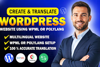 create and translate your wordpress website using wpml or polylang