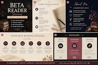 beta read your romance or fiction manuscript