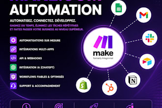 créer une automatisation make professionnelle pour votre entreprise