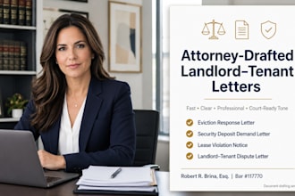 draft an attorney eviction response letter to challenge your notice