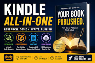 research write and create a kindle ebook