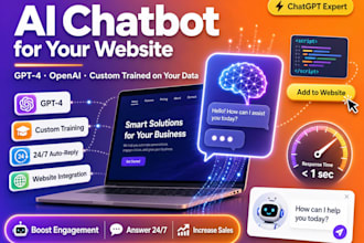 build a website with gpt API, chatbot, chatgpt, openai