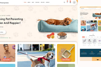 design pet store, pet clothing website, pet accessories store, pet shopify store