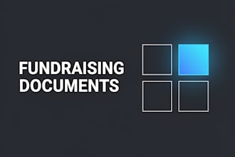 prepare complete fundraising documents for your private equity project