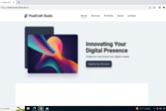 create any morden website and app for you