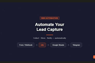 automate your lead capture with n8n