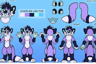 draw furry ref sheet furry reference sheet fursona ref sheet furry nsfw