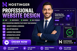 design hostinger website for therapists and mental health professionals