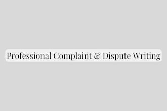 write a professional complaint, dispute or escalation email