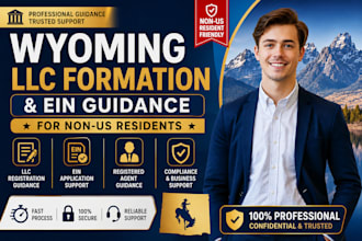 form your wyoming llc with ein guidance for non US residents