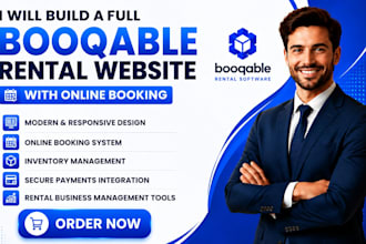 booqable website rental website online bookingwebsite design