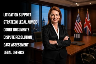 review litigation support court docs draft appellate brief or motion to vacate