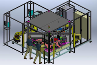 design automated equipment and special machinery in solidworks