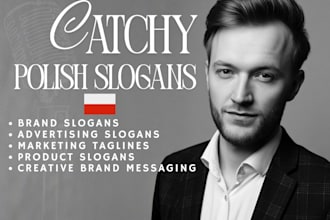 create catchy polish slogans for your brand or business