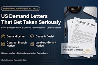 draft a strategic landlord or tenant US legal demand letter
