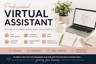 be your executive virtual assistant