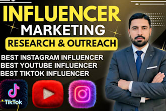 build a targeted influencer list and do influencer outreach for your brand