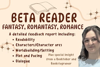 beta read your short story, novella or novel