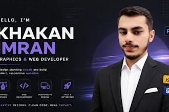 design professional graphics and develop responsive websites