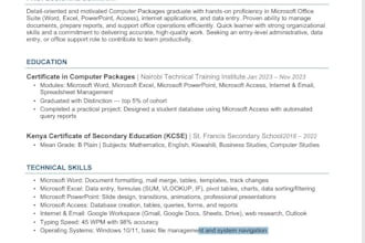 create a professional ats compliant CV tailor cover letter and linkedin profile