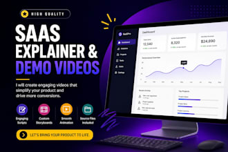 do saas explainer video and saas demo video for saas products