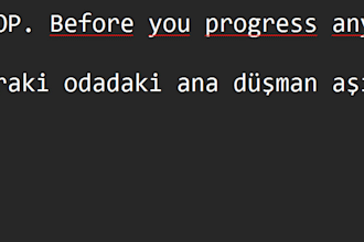 translate your video game dialogues from english to turkish
