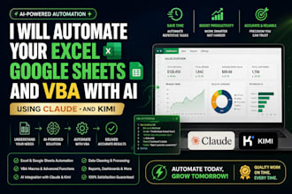 automate your excel google sheets and vba with ai using claude and kimi