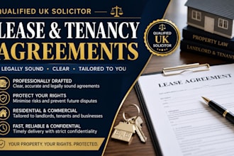 draft a professional lease agreement, rental contract, and tenancy agreement