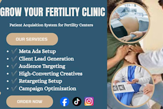 help ivf and fertility clinics get more patient consultations with meta ads