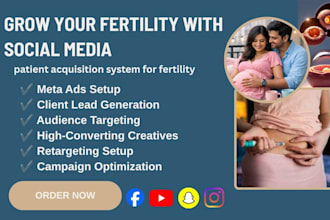 help ivf and fertility clinics get more patient consultations with meta ads