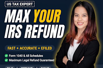 file your US tax return and maximize your irs refund