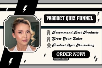 setup product recommendation quiz funnel for ecommerce sales