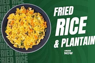 teach and guide you on how to cook rice and plantain