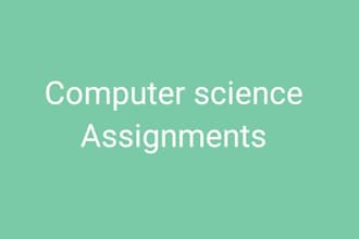do computer assignment,it assignment