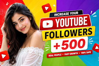 promote 500 youtube followers manually