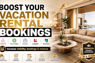 build airbnb clone vacation rental  with direct booking ,guesty, lodgify and pms
