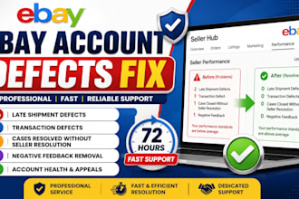solve your ebay account defects and policy violations
