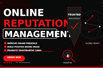 manage your online reputation with reverse SEO and review management