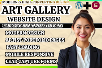 art gallery website artwork website artist portfolio artwork website