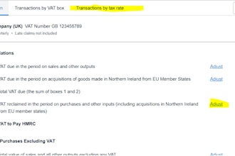 prepare your UK vat return using xero