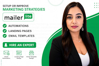 design mailerlite email template newsletter landing page mailerlite automation