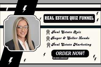 create real estate quiz funnel for buyer and seller leads