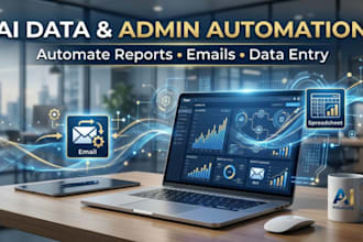 automate data entry, reporting and admin tasks with ai automation