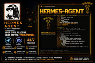 set up a hermes ai agent on your vps with telegram or discord