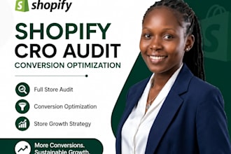 perform a shopify cro audit conversion optimization and store growth